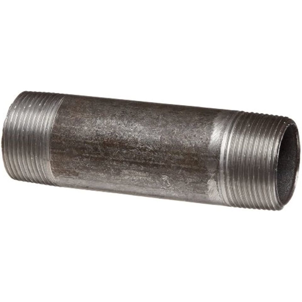 Anvil 8700143251, Steel Pipe Fitting, Close Nipple, 1-1/2&quot; NPT Male, 1-3/4&quot; - $18.38