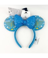NWT Disney Hanukkah Menorah Holiday Light Up Minnie Mouse Ears Headband USB - $578.60 MXN