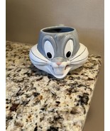 Vintage ‘94 Warner Bros Looney Tunes Bugs Bunny 3D Sculpted Mug Ceramic - £9.73 GBP