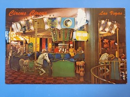 Vtg 1973 Postcard Circus Circus, Las Vegas, NV, On The Strip, Rat Pack, ... - £4.28 GBP