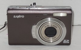 Sanyo VPC T700 7.0MP Digital Camera - Brown Tested Works - $52.47