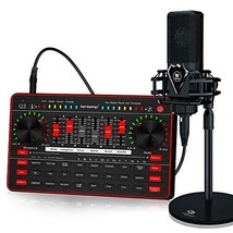 tenlamp Audio Mixer Kit, G3 Live Sound Card &amp; Studio Recording Microphone, Audio - £166.39 GBP