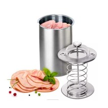 Stainless-Steel Cooker Meat Steamer Pot With Temperature Monitor Cooking Bucket - £46.39 GBP