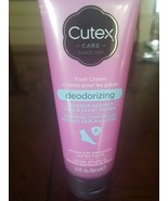 Cutex Care Foot Cream Deodorizing 3.5 FlOz  Peppermint Tea Tree Oil - $413.66 MXN