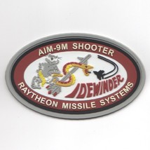 AIM-9M SHOOTER RAYTHEON MISSILE SYSTEM OVAL PVC PATCH - £31.92 GBP