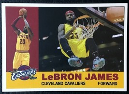 1960 Topps Style Lebron James Reprint - MINT - Cleveland Cavaliers - £1.55 GBP