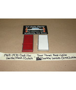 NEW 69-70 Cadillac Deville Fleet DOOR INTERIOR COURTESY LIGHT RED &amp; WHIT... - $149.23 CAD