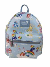 Loungefly Care Bears x Hello Kitty Backpack Blue with All Over Pattern FREE SHIP - £63.35 GBP