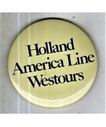 Holland American Line Westours pinback - $94.24 MXN