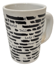 VTG Novelty Out Of Print 1984 Coffee Tea Cup Mug Heat Changing Hand Wash... - £10.68 GBP