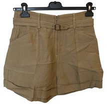 Sandro Mandarin Belted Utility Shorts in Terre Size 36 US 4 New with tags - £57.44 GBP