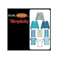 Simplicity Sewing Pattern 5634 Top Shirt Blouse Misses Size 10-20 - $8.99