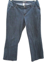 Venezia Plus Women&#39;s size 2 Petite Stretch Denim Blue Jeans Boot Cut 36 x 28 - £19.10 GBP