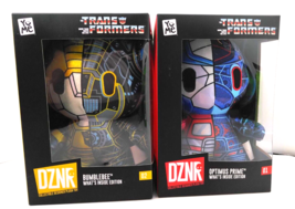 Transformers DZNR Set Optimus Prime &amp; Bumblebee Plush - What’s Inside Edition - £19.36 GBP