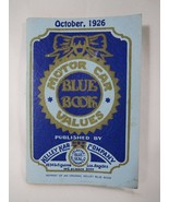 Kelley Kar Company Motor Car Values Blue Book Reprint of October 1926 - €6,91 EUR