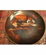 Norman Rockwell “Fathers Help” Knowles Plate Collectible - $23.38
