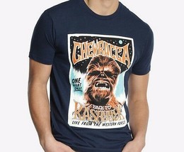 Star Wars New Chewbacca Rock Poster T-Shirt - £12.48 GBP