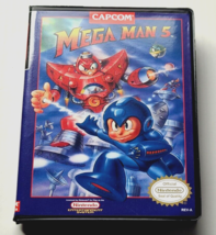 Mega Man 5 V Case Only Nintendo Nes 8 Bit Box Best Quality Available - £10.32 GBP