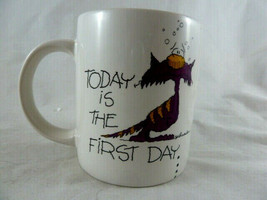 Understatements Coffee Mug Today is the First Day of This Miserable Week Vintage - $11.87