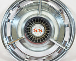 ONE 1963-1964 Chevy II SS 14&quot; 3266 3 Bar Hubcap / Wheel Cover GM # 03827... - £47.84 GBP