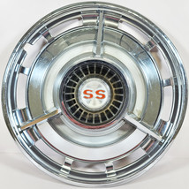 ONE 1963-1964 Chevy II SS 14&quot; 3266 3 Bar Hubcap / Wheel Cover GM # 03827... - £46.90 GBP