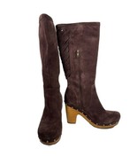 Ugg Rumer Women&#39;s 9 Brown Suede Tall Boots 1001710 - $101.85 CAD