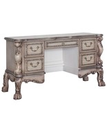 Dresden Vanity Desk, Vintage Bone White Finish - $29,833.71 MXN