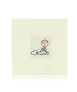 Snoopy Charlie Brown Artwork Sowa &amp; Reiser #D/500 Hand Painted Peanuts T... - £50.11 GBP