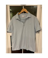 Men&#39;s Regular Fit Paris Stretch Piqué Polo light blue sz XL - $22.50