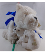 RETIRED! St Jude Children&#39;s Hospital Polar Bear Mom with Babies Cubs Plush - £19.71 GBP