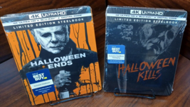 Halloween Ends+Halloween Kills Steelbooks (4K UHD+Blu-ray+Digital) NEW-Free S&amp;H! - £117.71 GBP