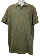 Disney Parks Mens Star Wars Boba Fett Polo Shirt Olive Green Sz XL Casual Golf - £15.31 GBP