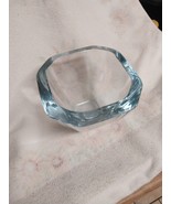  SIGNED STROMBERGSHYTTAN   Approx. 3.75&quot; High  Approx. 4.5&quot; Wide  ICE BL... - $41.20 CAD