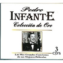Pedro Infante Coleccion de Oro Songs From His Movies 3 CD Set - £15.64 GBP