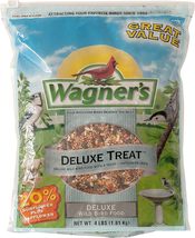 Wagner&#39;s 62067 Deluxe Treat Blend Wild Bird Food - 4 Pound - £14.84 GBP