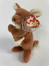 TY Beanie Baby - POUCH the Kangaroo (7 inch) - MWMTs Stuffed Animal Toy ... - £9.29 GBP