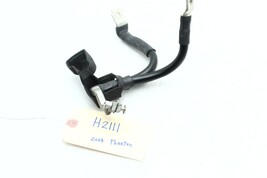 2004-06 VOLKSWAGEN PHAETON NEGATIVE BATTERY TERMINAL CONNECTOR CABLE WIRE H2111 image 9