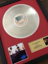 The Eagles Hotel California golden disc LP record - £158.18 GBP