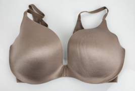 Victoria’s Secret Lined Bra 36D Padded Push Up Nude Underwire #36007682 - $16.82