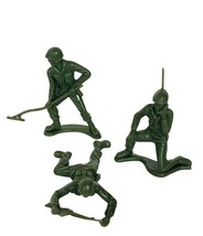 Army Men Toy Soldiers plastic military mixed LOT figures vtg Marx mpc usa mcm 15 - £11.03 GBP
