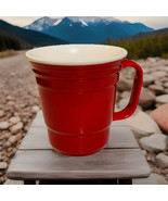 Red Cup Living 2012 Ceramic Coffee Tea Stoneware Mug Cup 12oz - $16.82