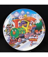 McDonald 9 1/2&quot; Melamine Plate Vintage 2002 Ronald Winter Christmas Trai... - $271.58 MXN