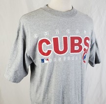 Vintage Chicago Cubs T-Shirt Majestic Diamond Collection Medium Gray Cre... - £14.95 GBP