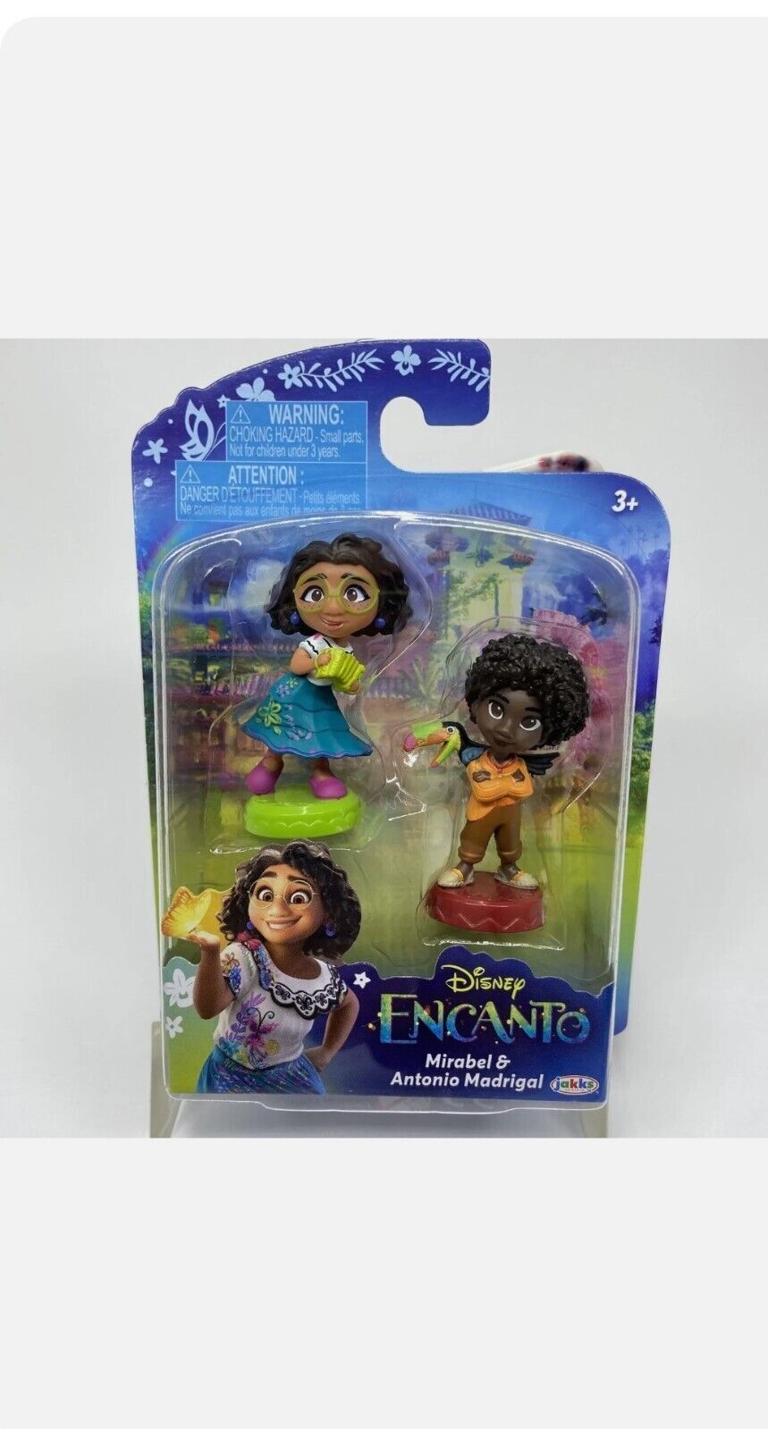 Primary image for Disney Encanto Mirabel & Antonio Madrigal 2" Figures 2-Pack - Jakks - Brand New