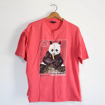 Vintage Panda Bear One World One Chance T Shirt Large - £20.65 GBP