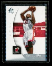 2004-05 Upper Deck Sp Authentic Basketball Card #45 Shaquille O&#39;neal Miami Heat - £7.90 GBP