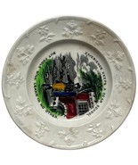 Antique 19th Century Staffordshire Child&#39;s Plate Experience Keeps A Good... - $68.14 CAD