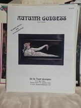 Autumn Goddess De La Tour Designs Cross Stitch Pattern - $7.63
