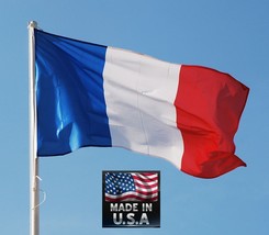 3x5 Foot FRENCH FRANCE Heavy Duty In/outdoor Super-Poly FLAG BANNER*USA ... - $13.99
