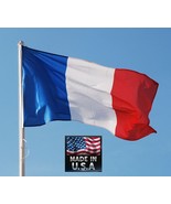 3x5 Foot FRENCH FRANCE Heavy Duty In/outdoor Super-Poly FLAG BANNER*USA ... - £10.93 GBP